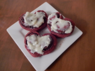 Red Velvet Nutella Rolls