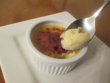 Eggnog Creme Brulee