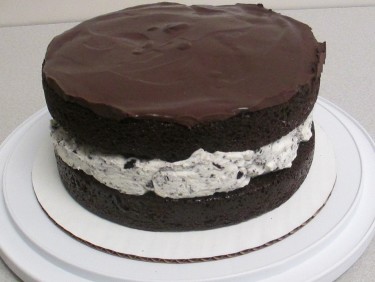Chocolate Covered Oreo Cake
