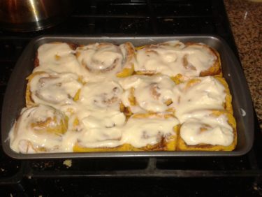Pumpkin Cinnamon Rolls