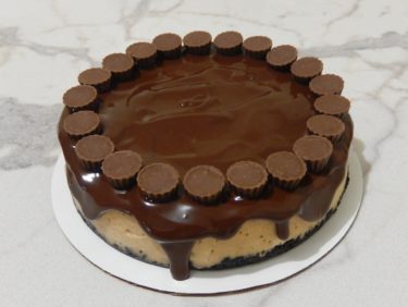 Pressure Cooker Peanut Butter Cheesecake