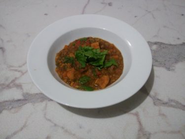 Pressure Cooker Moroccan Lentil Stew