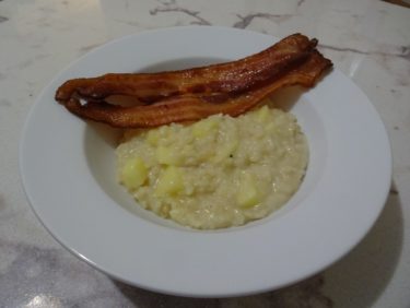 Pressure Cooker Apple Risotto