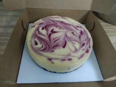 Pressure Cooker White Chocolate Raspberry Cheesecake